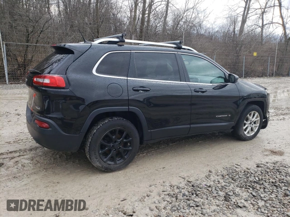 2014 Jeep Cherokee Latitude with VIN 1C4PJLCB4EW298891, listed as a Copart auction lot 47352405 with 125,648 mi miles and Salvage Title. Bid and sale history available at carsss.com. Image 3.