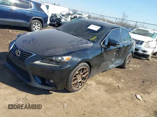2014 Lexus IS with VIN JTHBF1D24E5040227, listed as a IAAI auction lot 41777593 with 160,991 mi miles. Bid and sale history available at carsss.com. Image 17.