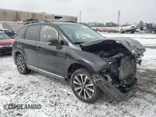 2018 Subaru Forester Touring with VIN JF2SJGWCXJH441073, listed as a Copart auction lot 46008005 with 65,516 mi miles and Salvage Title. Bid and sale history available at carsss.com. Image 4.