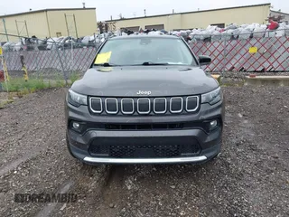 2022 Jeep Compass Limited with VIN 3C4NJDCB0NT132239, listed as a IAAI auction lot 42326962 with 56,278 mi miles and . Bid and sale history available at DreamBid. Image 13.