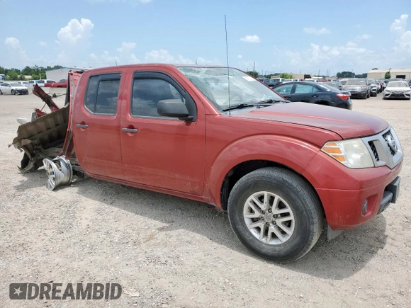2015 Nissan Frontier SV with VIN 1N6AD0ER0FN704577, listed as a Copart auction lot 61860725 with Not provided miles and Salvage title. Bid and sale history available at DreamBid. Image 4.
