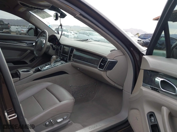2011 Porsche Panamera Turbo with VIN WP0AC2A70BL090139, listed as a IAAI auction lot 41721430 with 65,160 mi miles. Bid and sale history available at carsss.com. Image 5.
