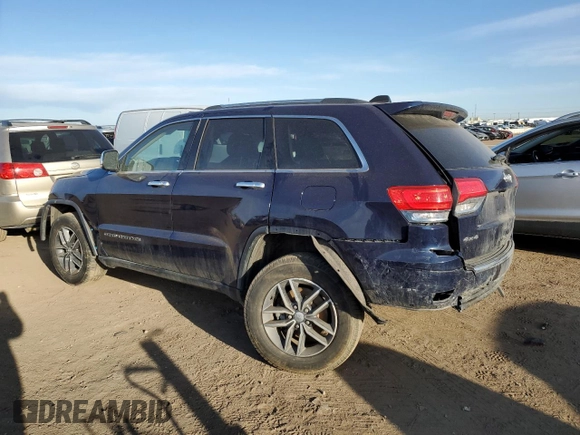 2017 Jeep Grand Cherokee Limited z VIN 1C4RJFBG7HC645496, wystawiony jako Copart lot #48703545 z przebiegiem 112 568 mil mil oraz Szkoda całkowita • Salvage title. Historia ofert i sprzedaży dostępna na DreamBid. Obrazek 2.