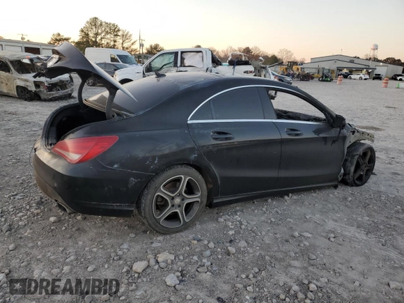 2014 Mercedes-Benz CLA 250 with VIN WDDSJ4EB0EN041915, listed as a Copart auction lot 86304124 with Not provided miles and Salvage title. Bid and sale history available at DreamBid. Image 3.