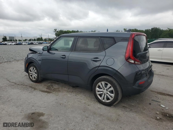 2022 Kia Soul LX with VIN KNDJ23AU9N7821226, listed as a Copart auction lot 52087215 with 49,625 mi miles and Salvage Title. Bid and sale history available at carsss.com. Image 2.