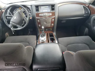 2020 Nissan Armada SL with VIN JN8AY2NC7L9615368, listed as a Copart auction lot 85460514 with 158,114 mi miles and Salvage Title. Bid and sale history available at carsss.com. Image 8.