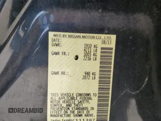 2014 Nissan Altima S with VIN 1N4AL3AP8EC111397, listed as a Copart auction lot 50278005 with 109,675 mi miles and Salvage Title. Bid and sale history available at DreamBid. Image 14.