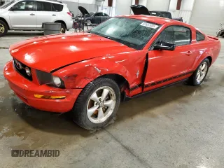 2007 Ford Mustang Deluxe with VIN 1ZVHT80N775202624, listed as a Copart auction lot 62857885 with 154,960 mi miles and Salvage title. Bid and sale history available at DreamBid. Image 1.