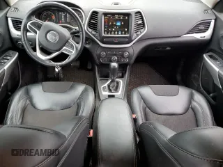 2018 Jeep Cherokee Latitude Plus with VIN 1C4PJLLBXJD524177, listed as a Copart auction lot 51149735 with 57,333 mi miles and Salvage Title. Bid and sale history available at carsss.com. Image 8.