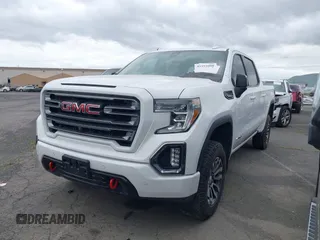 2021 GMC Sierra 1500 AT4 with VIN 1GTP9EEL9MZ247944, listed as a IAAI auction lot 41592080 with 27,642 mi miles. Bid and sale history available at carsss.com. Image 2.