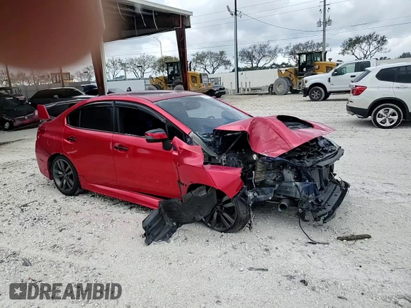 2017 Subaru WRX Premium with VIN JF1VA1E6XH9805863, listed as a Copart auction lot 52076125 with 81,625 mi miles and Salvage Title. Bid and sale history available at carsss.com. Image 10.