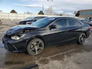 2017 Toyota Camry XLE with VIN 4T1BF1FK0HU793466, listed as a Copart auction lot 48398345 with 97,381 mi miles and Salvage Title. Bid and sale history available at DreamBid. Image 1.