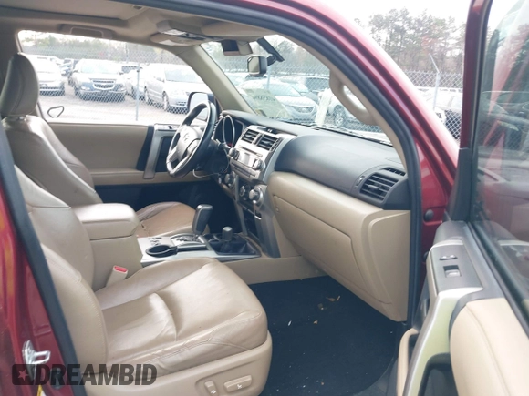 2010 Toyota 4Runner Trail with VIN JTEBU5JR2A5012691, listed as a IAAI auction lot 41858894 with 252,126 mi miles and . Bid and sale history available at DreamBid. Image 5.