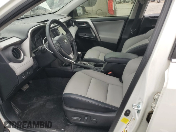 2017 Toyota RAV4 Limited with VIN JTMYFREV8HJ708660, listed as a Copart auction lot 54172205 with 57,091 mi miles and Salvage Title. Bid and sale history available at DreamBid. Image 7.