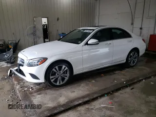2019 Mercedes-Benz C 300 z VIN 55SWF8EB8KU321336, wystawiony jako Copart lot #54415305 z przebiegiem 90 670 mil mil oraz Szkoda całkowita • Salvage title. Historia ofert i sprzedaży dostępna na DreamBid. Obrazek 1.