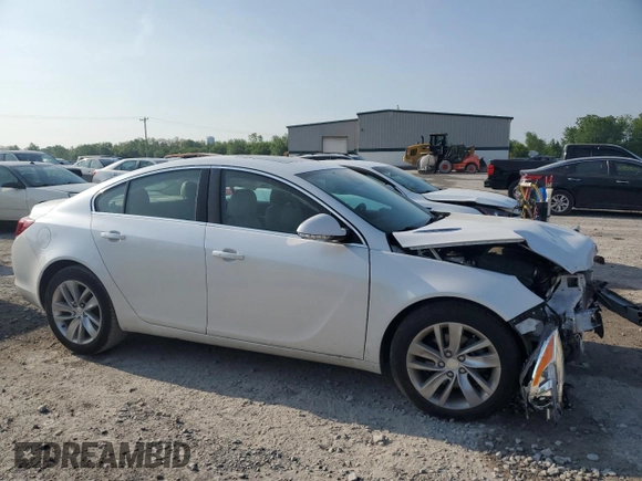 2017 Buick Regal Premium II с VIN 2G4GS5GX9H9139274, выставлен на аукционе Copart как лот 59408435 с пробегом Не указан миль и Списание • Salvage title. История ставок и продаж доступна на DreamBid. Изображение 4.