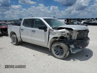 2022 Chevrolet Silverado 1500 Custom Trail Boss with VIN 3GCPYCEK7NG190983, listed as a Copart auction lot 53241744 with 71,301 mi miles and Non Repairable. Bid and sale history available at DreamBid. Image 4.