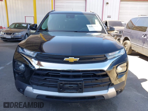 2022 Chevrolet TrailBlazer LT with VIN KL79MPSL3NB101554, listed as a IAAI auction lot 41827073 with 34,146 mi miles and . Bid and sale history available at DreamBid. Image 12.