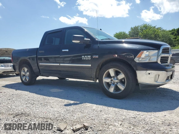 2017 Ram 1500 Big Horn with VIN 3C6RR6LT8HG789437, listed as a Copart auction lot 61106335 with 196,359 mi miles and Salvage title. Bid and sale history available at DreamBid. Image 4.