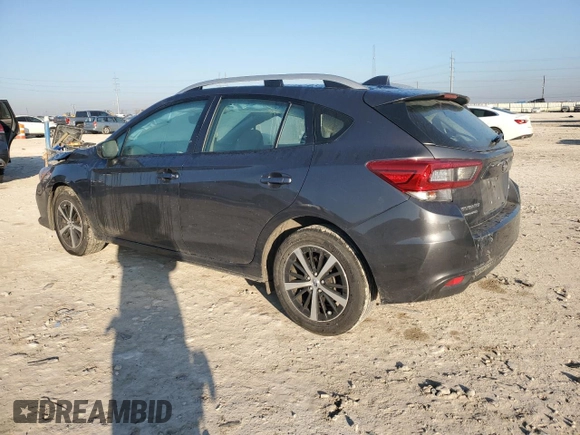 2022 Subaru Impreza Premium with VIN 4S3GTAD6XN3708191, listed as a Copart auction lot 41456945 with 49,778 mi miles and Clean title. Bid and sale history available at DreamBid. Image 2.
