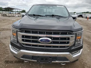 2021 Ford F-150 XL with VIN 1FTFW1E56MFA78191, listed as a Copart auction lot 57582025 with 92,347 mi miles and Salvage title. Bid and sale history available at DreamBid. Image 5.
