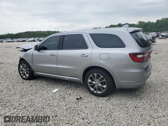 2020 Dodge Durango GT Plus with VIN 1C4RDHDG4LC260129, listed as a Copart auction lot 54903735 with 141,729 mi miles and Salvage title. Bid and sale history available at DreamBid. Image 2.