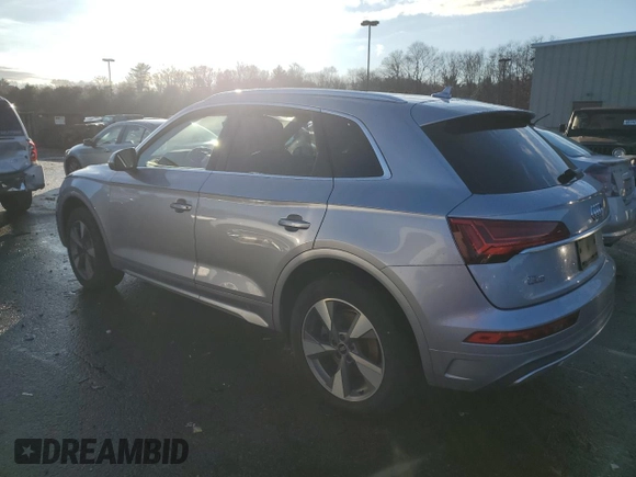 2022 Audi Q5 Premium Plus z VIN WA1BBAFY3N2131211, wystawiony jako Copart lot #87074674 z przebiegiem Nie podano mil oraz Szkoda całkowita • Salvage title. Historia ofert i sprzedaży dostępna na DreamBid. Obrazek 2.