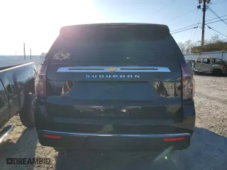 2024 Chevrolet Suburban LS with VIN 1GNSKBKD6RR233296, listed as a Copart auction lot 83033804 with 0 mi miles and Salvage Title. Bid and sale history available at carsss.com. Image 6.