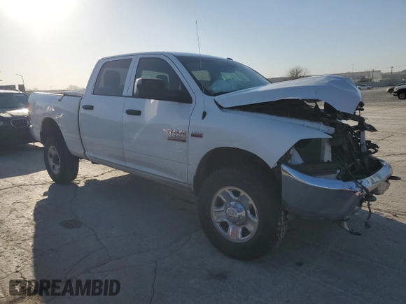2018 Ram 2500 Tradesman with VIN 3C6UR5CJ3JG415794, listed as a Copart auction lot 48498815 with 144,671 mi miles and Salvage title. Bid and sale history available at DreamBid. Image 4.
