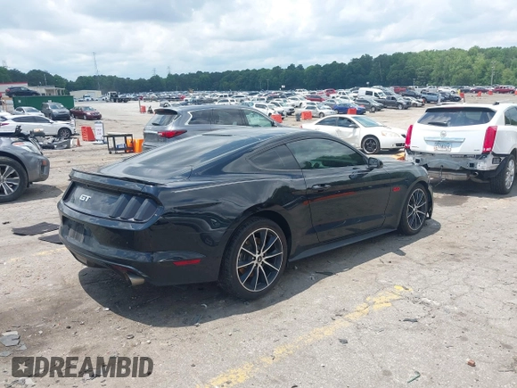 2016 Ford Mustang GT with VIN 1FA6P8CF7G5332184, listed as a IAAI auction lot 42469612 with 56,593 mi miles and . Bid and sale history available at DreamBid. Image 4.