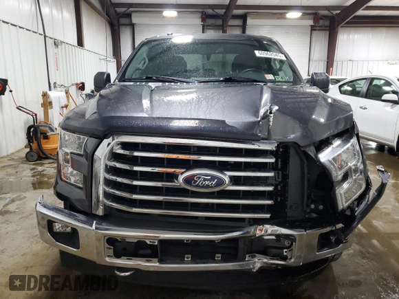 2017 Ford F-150 XL with VIN 1FTEW1EP5HFB19879, listed as a Copart auction lot 60962045 with 96,633 mi miles and Salvage title. Bid and sale history available at DreamBid. Image 5.