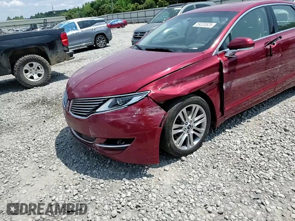 2015 Lincoln MKZ with VIN 3LN6L2G93FR619245, listed as a Copart auction lot 59220525 with 231,014 mi miles and Salvage title. Bid and sale history available at DreamBid. Image 13.