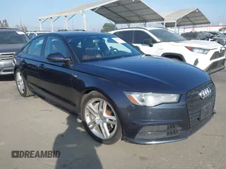 2016 Audi A6 2.0T Premium with VIN WAUCFAFC5GN186258, listed as a IAAI auction lot 41225603 with 83,817 mi miles. Bid and sale history available at carsss.com. Image 1.