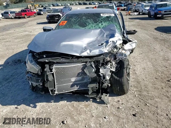 2021 Honda Civic Sedan Sport with VIN 2HGFC2F80MH547332, listed as a Copart auction lot 46419305 with 0 mi miles and Salvage Title. Bid and sale history available at carsss.com. Image 11.