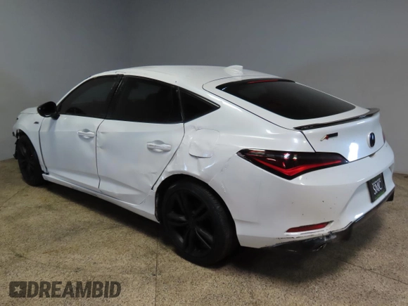 2023 Acura Integra w/A-Spec Package with VIN 19UDE4H3XPA023283, listed as a Copart auction lot 79483704 with 19,277 mi miles and Clean Title. Bid and sale history available at carsss.com. Image 4.