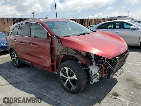 2018 Kia Sorento EX with VIN 5XYPH4A51JG340200, listed as a Copart auction lot 56343885 with 45,896 mi miles and Salvage title. Bid and sale history available at DreamBid. Image 4.
