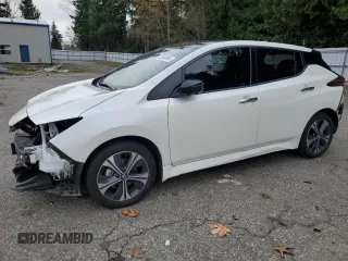 2021 Nissan LEAF SL Plus с VIN 1N4BZ1DV8MC550518, выставлен на аукционе Copart как лот 78930004 с пробегом 44 858 миль миль и Списание • Salvage title. История ставок и продаж доступна на DreamBid. Изображение 1.