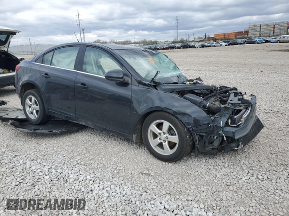 2014 Chevrolet Cruze 1LT with VIN 1G1PC5SB4E7151223, listed as a Copart auction lot 52611775 with 0 mi miles and Salvage Title. Bid and sale history available at carsss.com. Image 4.