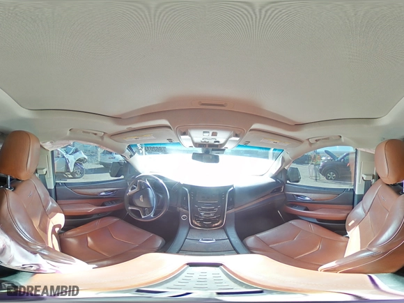 2017 Cadillac Escalade Premium Luxury with VIN 1GYS4CKJ7HR147924, listed as a Copart auction lot 86201344 with 0 mi miles and Salvage Title. Bid and sale history available at carsss.com. Image 14.