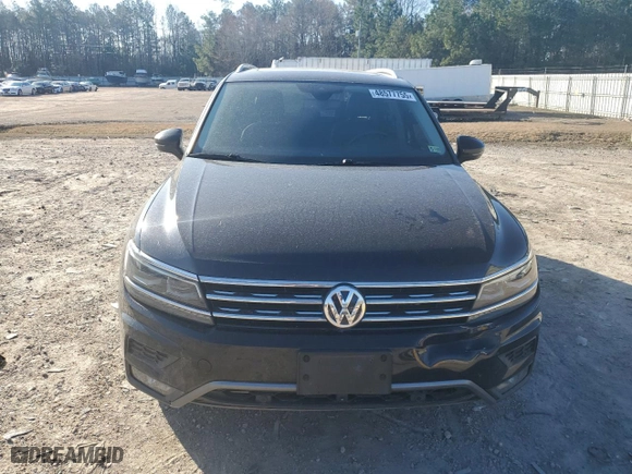 2019 Volkswagen Tiguan SEL Premium with VIN 3VV4B7AX4KM063362, listed as a Copart auction lot 48577755 with 93,927 mi miles and Salvage Title. Bid and sale history available at carsss.com. Image 5.