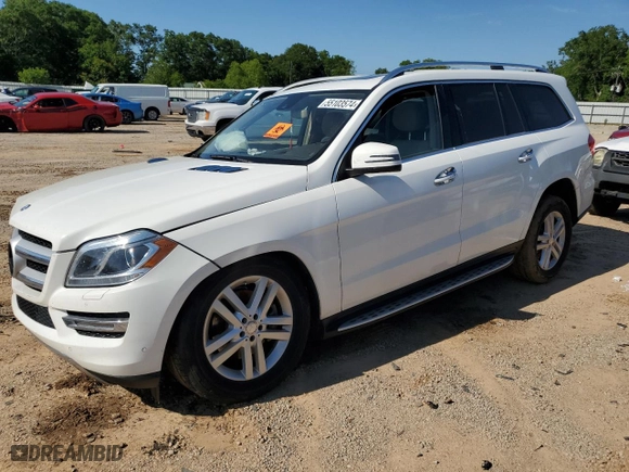 2016 Mercedes-Benz GL with VIN 4JGDF6EE5GA711930, listed as a Copart auction lot 55103574 with 114,364 mi miles. Bid and sale history available at carsss.com. Image 1.