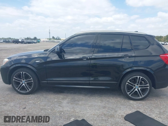 2017 BMW X3 sDrive28i with VIN 5UXWZ7C52H0U46905, listed as a IAAI auction lot 42080648 with 105,989 mi miles. Bid and sale history available at carsss.com. Image 15.