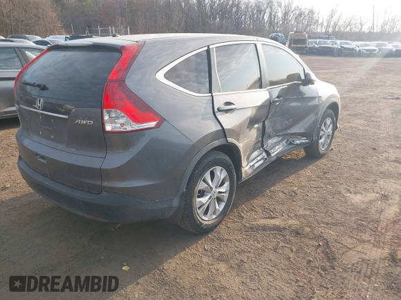 2013 Honda CR-V EX with VIN 2HKRM4H58DH674473, listed as a IAAI auction lot 41663268 with 53,997 mi miles and . Bid and sale history available at carsss.com. Image 4.
