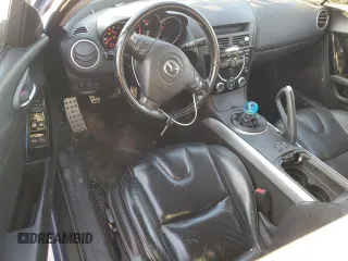 2004 Mazda RX-8 with VIN JM1FE173040110022, listed as a Copart auction lot 83032674 with 108,037 mi miles and Clean Title. Bid and sale history available at carsss.com. Image 8.