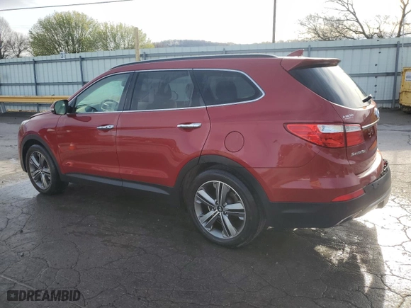 2014 Hyundai Santa Fe Limited with VIN KM8SR4HF3EU077634, listed as a Copart auction lot 50160165 with 115,782 mi miles and Salvage Title. Bid and sale history available at carsss.com. Image 2.