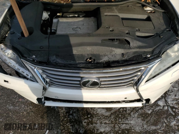2013 Lexus RX 350 with VIN 2T2ZK1BA9DC103292, listed as a Copart auction lot 63249865 with 122,845 mi miles and Salvage title. Bid and sale history available at DreamBid. Image 12.