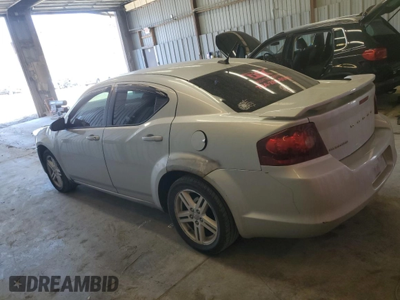 2012 Dodge Avenger SE with VIN 1C3CDZAG8CN291344, listed as a Copart auction lot 49129345 with 187,737 mi miles and Salvage Title. Bid and sale history available at DreamBid. Image 2.
