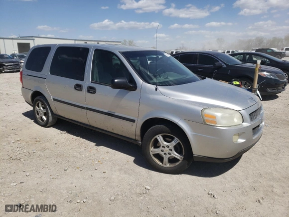 2006 Chevrolet Uplander LS with VIN 1GNDV23L36D244819, listed as a Copart auction lot 72173884 with 204,745 mi miles and Salvage Title. Bid and sale history available at carsss.com. Image 4.