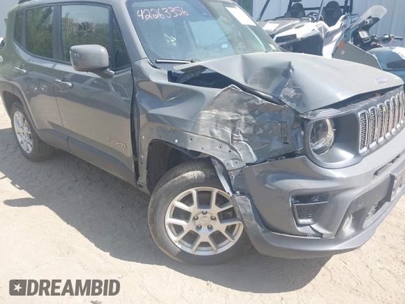 2021 Jeep Renegade 80th Anniversary with VIN ZACNJDBB2MPN31688, listed as a IAAI auction lot 42263356 with 50,910 mi miles and . Bid and sale history available at DreamBid. Image 6.