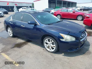 2012 Nissan Maxima S with VIN 1N4AA5AP5CC810873, listed as a IAAI auction lot 42378525 with 163,719 mi miles and . Bid and sale history available at DreamBid. Image 1.